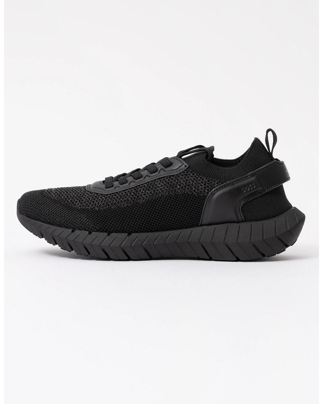 Boss Black Boss Motion Sock Trainers With Knitted Uppers for men