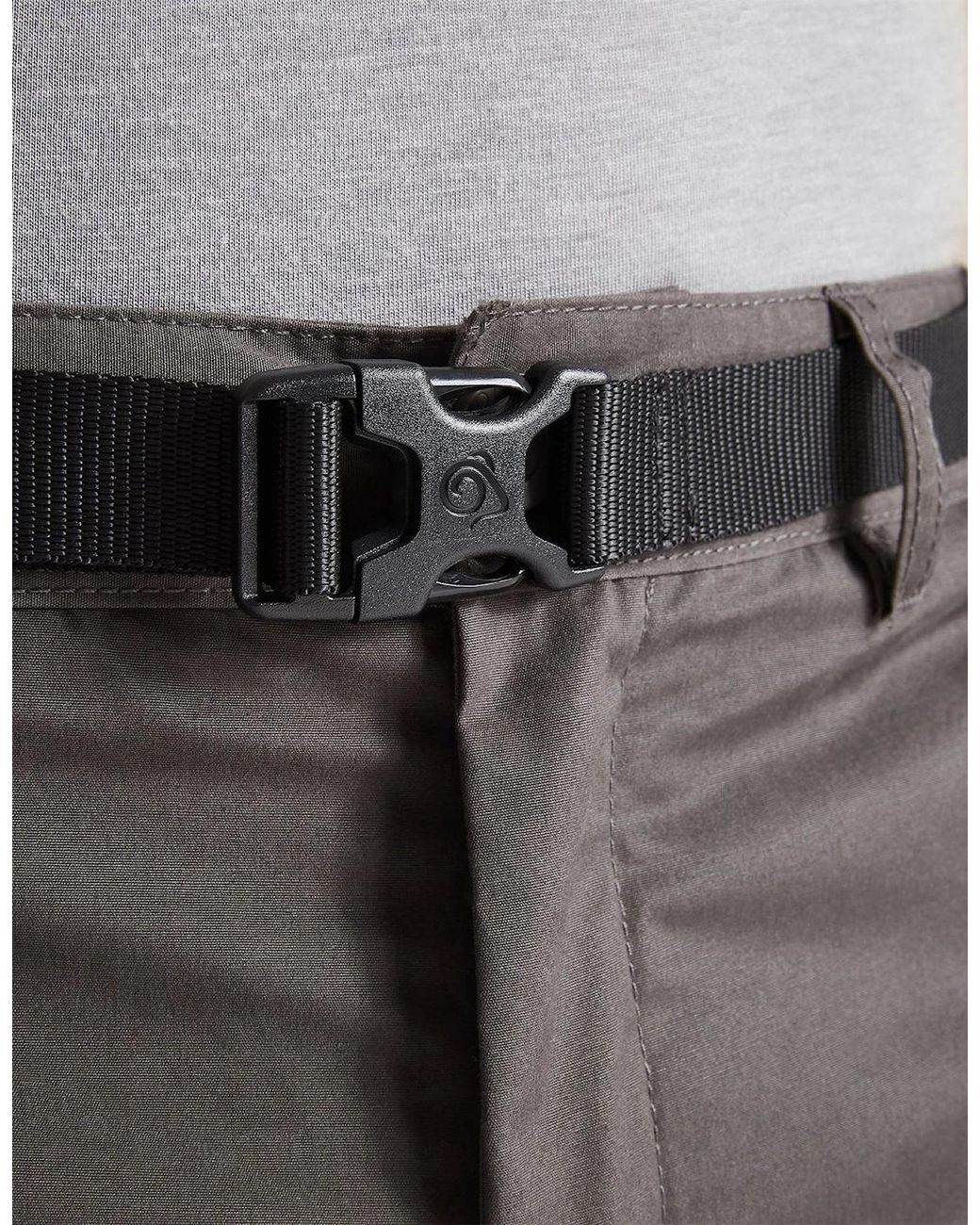 Craghoppers Brown Crag Kiwi Slim Walking Trousers for men