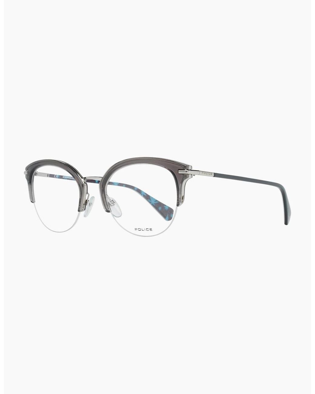 Police Gray Optical Frame Vpl418E M78V 50