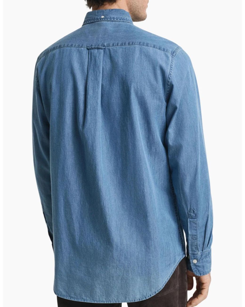 Gant Blue Shirts Regular Fit