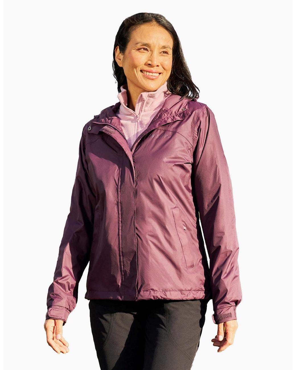 Mountain Warehouse Purple Ladies Torrent Waterproof Jacket