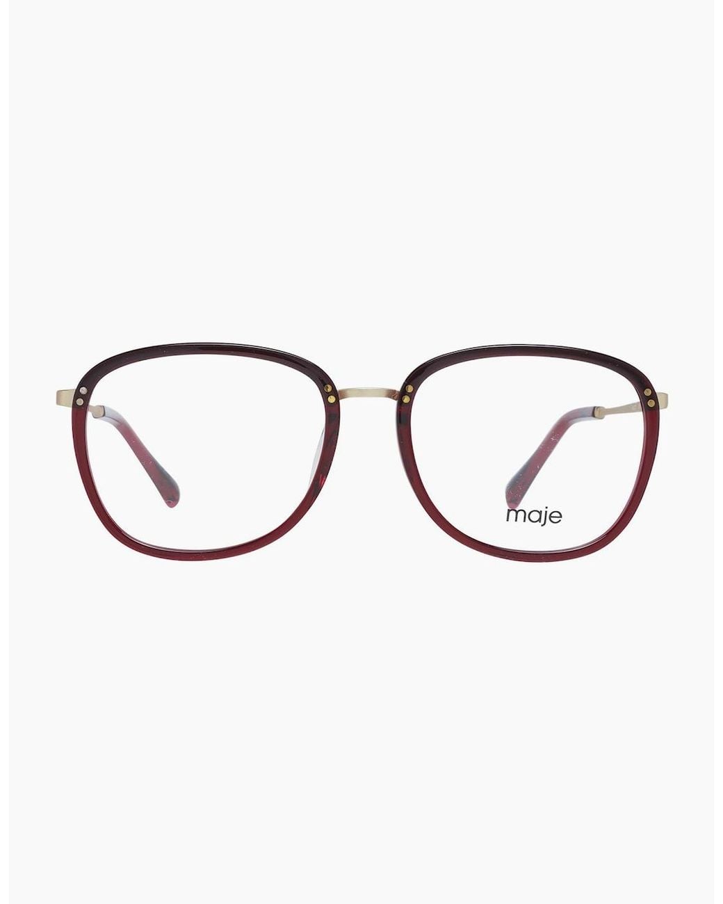 Maje Red Optical Frame Mj1012 005 52