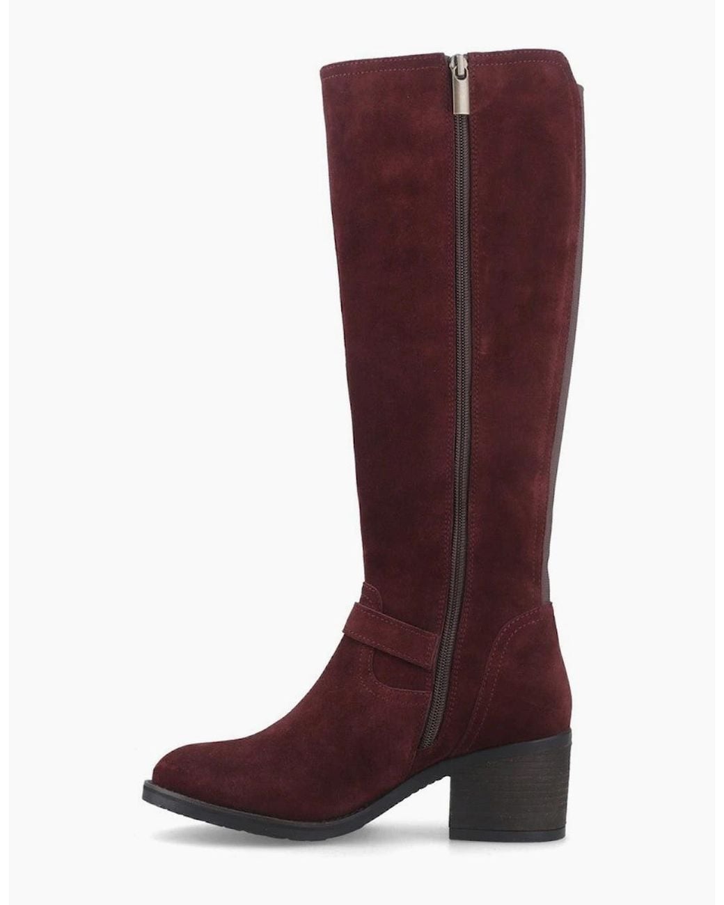 Hush Puppies Brown Heidi Boot Tall Boots Wine