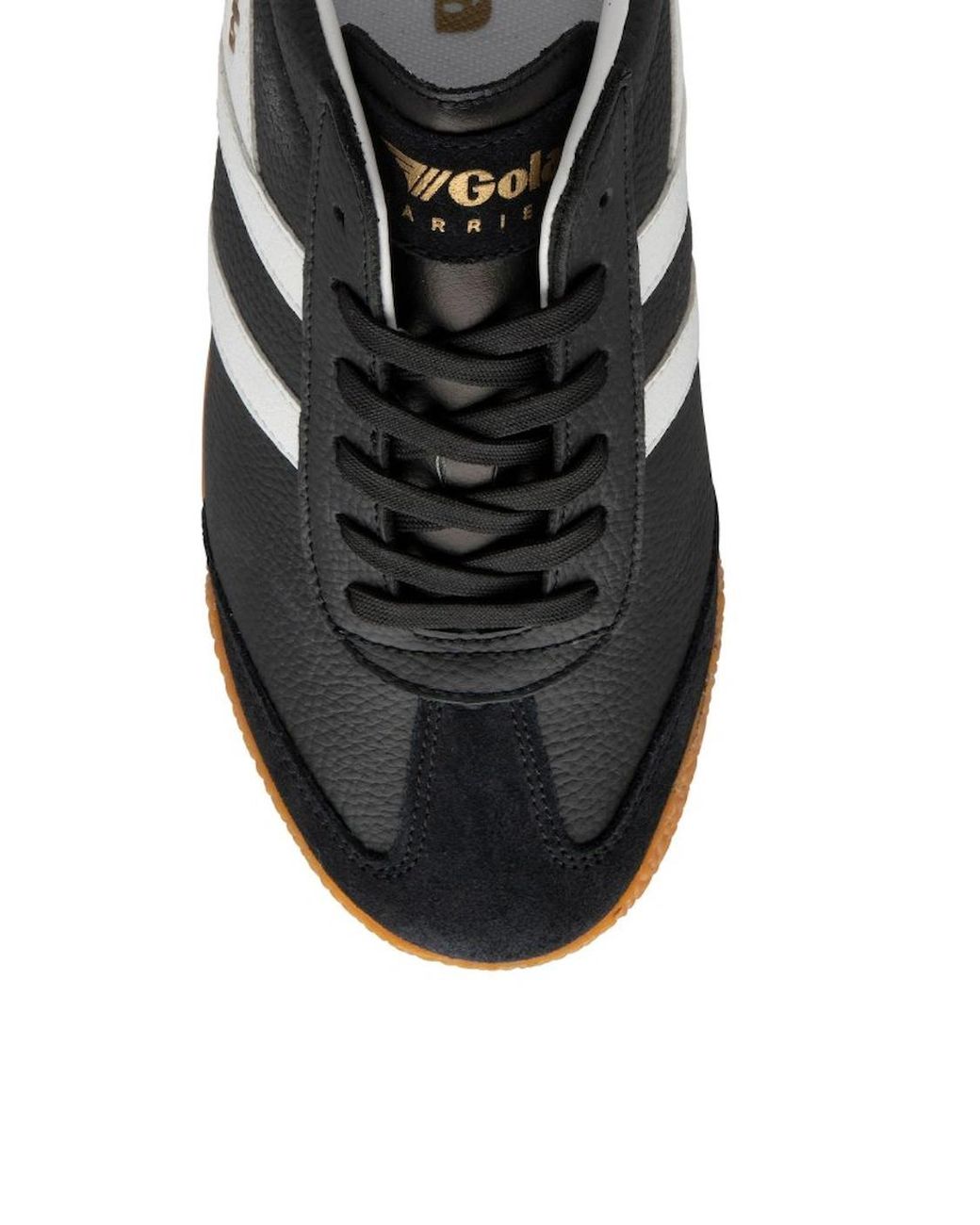 Gola Black Harrier Leather Trainers for men