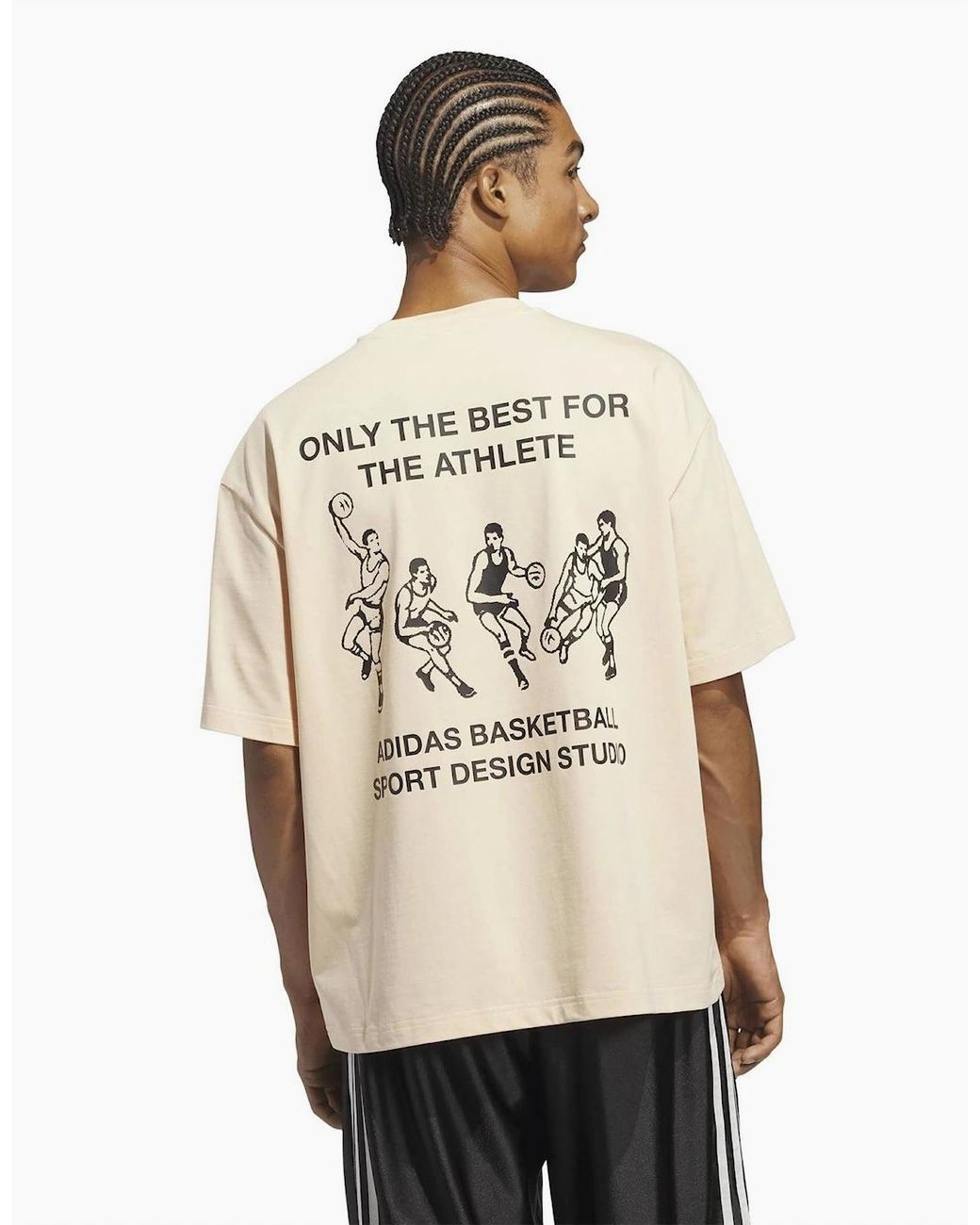 Adidas Natural Asd Otb Tee for men