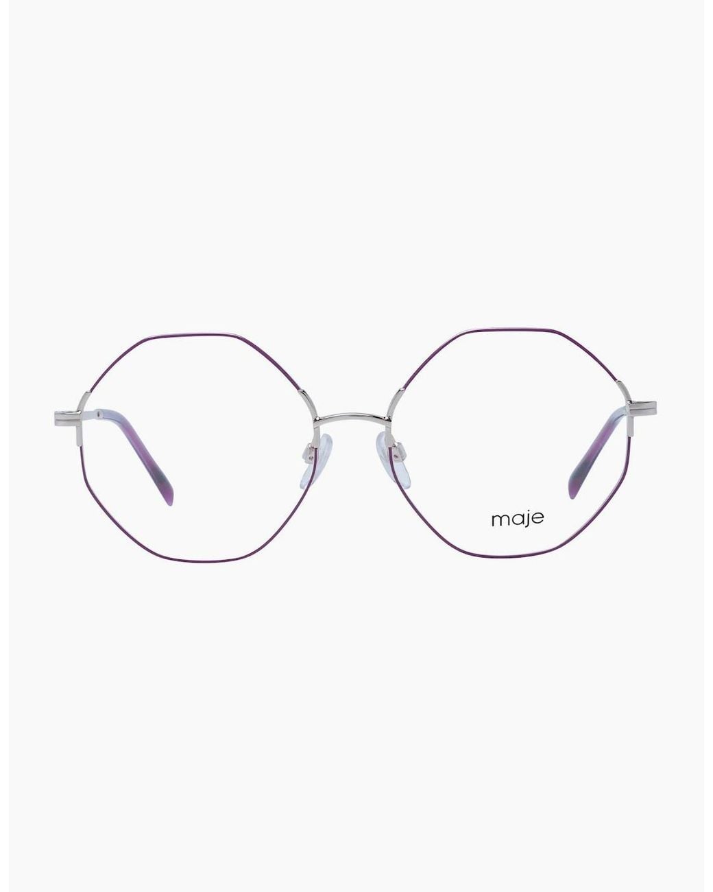 Maje Metallic Optical Frame Mj3017 471 55
