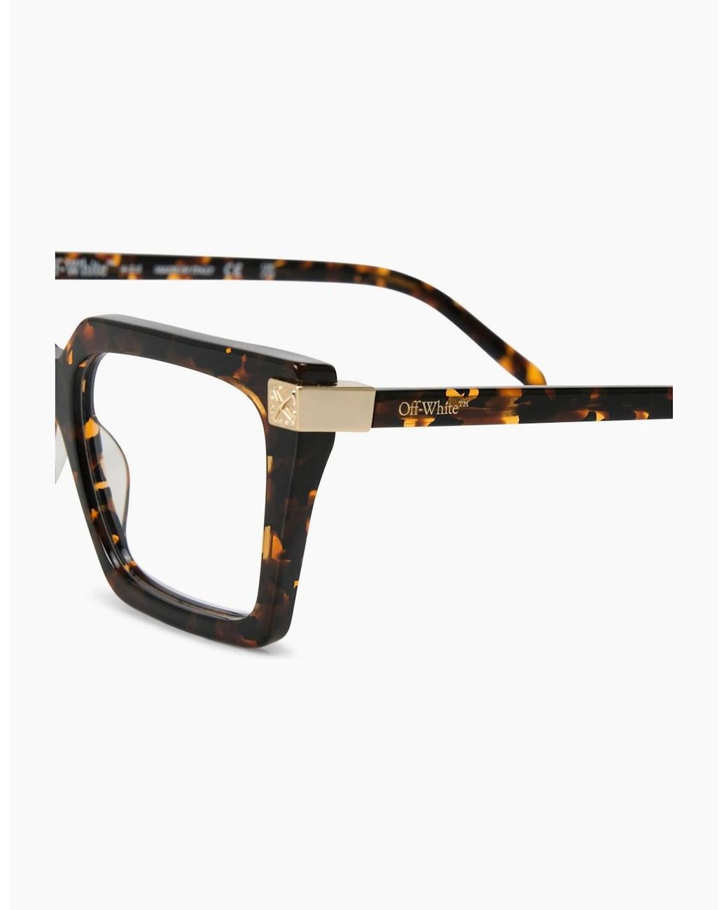 Off-White c/o Virgil Abloh Brown Off Eyewear Style 8T for men