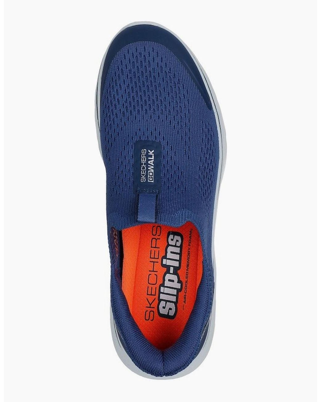 Skechers Go Walk Blue Go Walk 7 Easy On Evolution Trainers for men