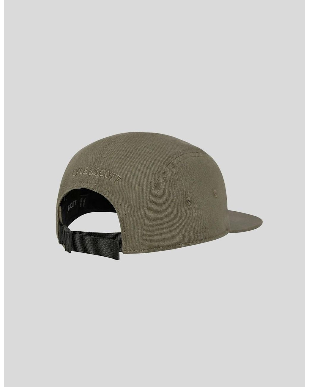 Lyle & Scott Green 5 Panel Cap for men