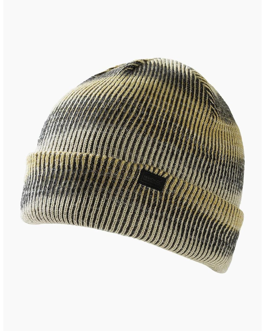Regatta Green Reflective Rib Knit Beanie
