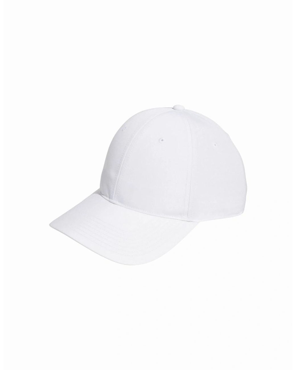 Adidas White 6 Panel Baseball Cap for men
