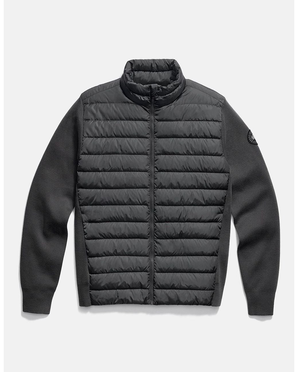Canada Goose Gray Hybridge Flavio Jacket Disc for men