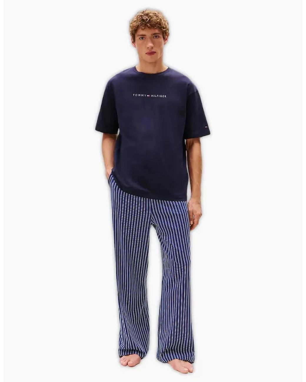 Tommy Hilfiger Blue Th Original T-Shirt, Desert Sky for men