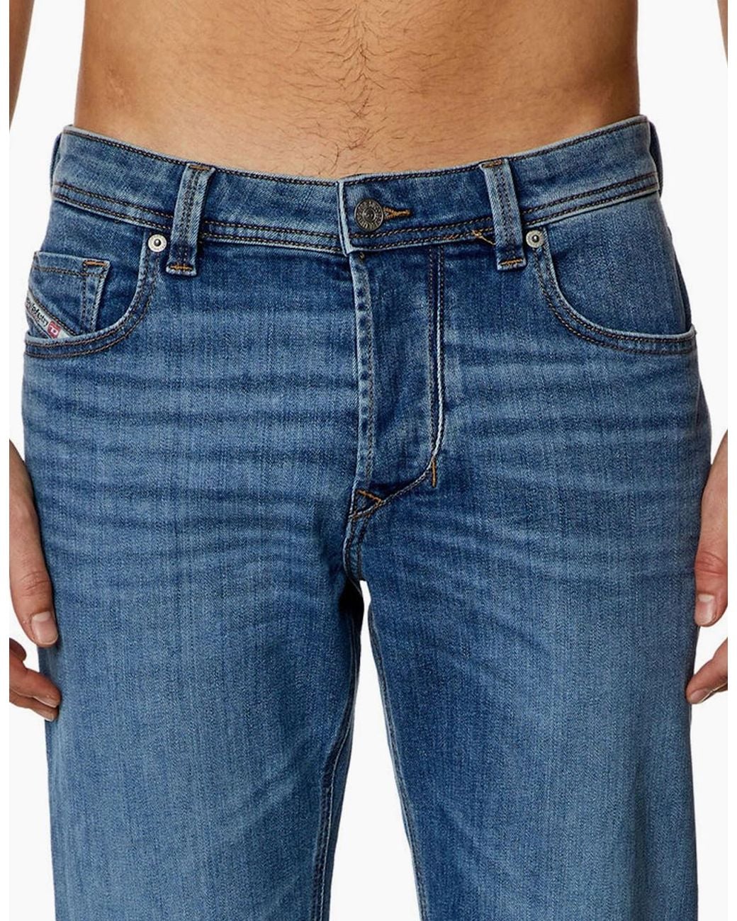 DIESEL Blue Larkee-Beex Tapered Jeans