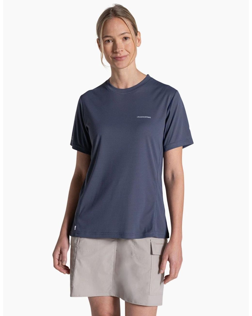 Craghoppers Blue Ladies Nosilife T-Shirt