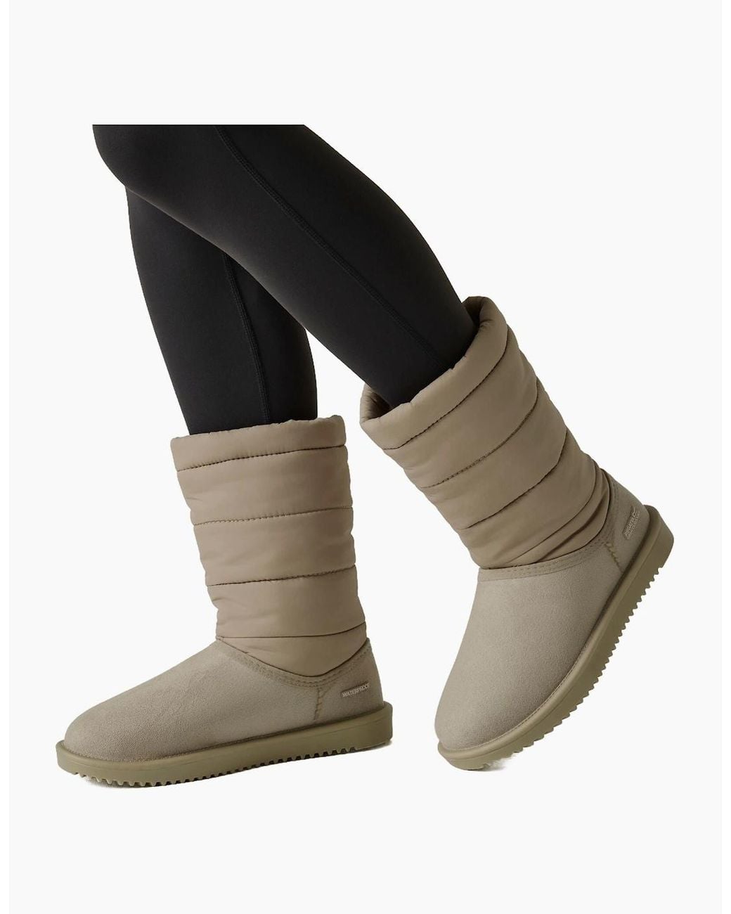 Regatta Black Risley Waterproof Padded Winter Boots