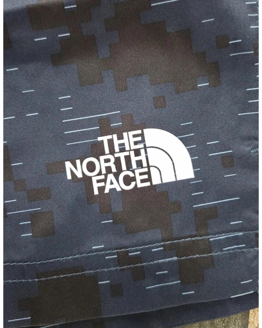 The North Face Blue M 24/7 Short Print Short for men