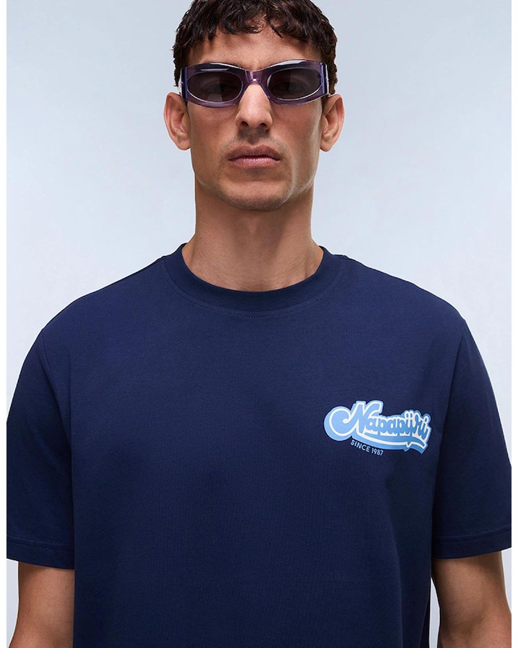 Napapijri Blue Zinc Short Sleeve T-Shirt