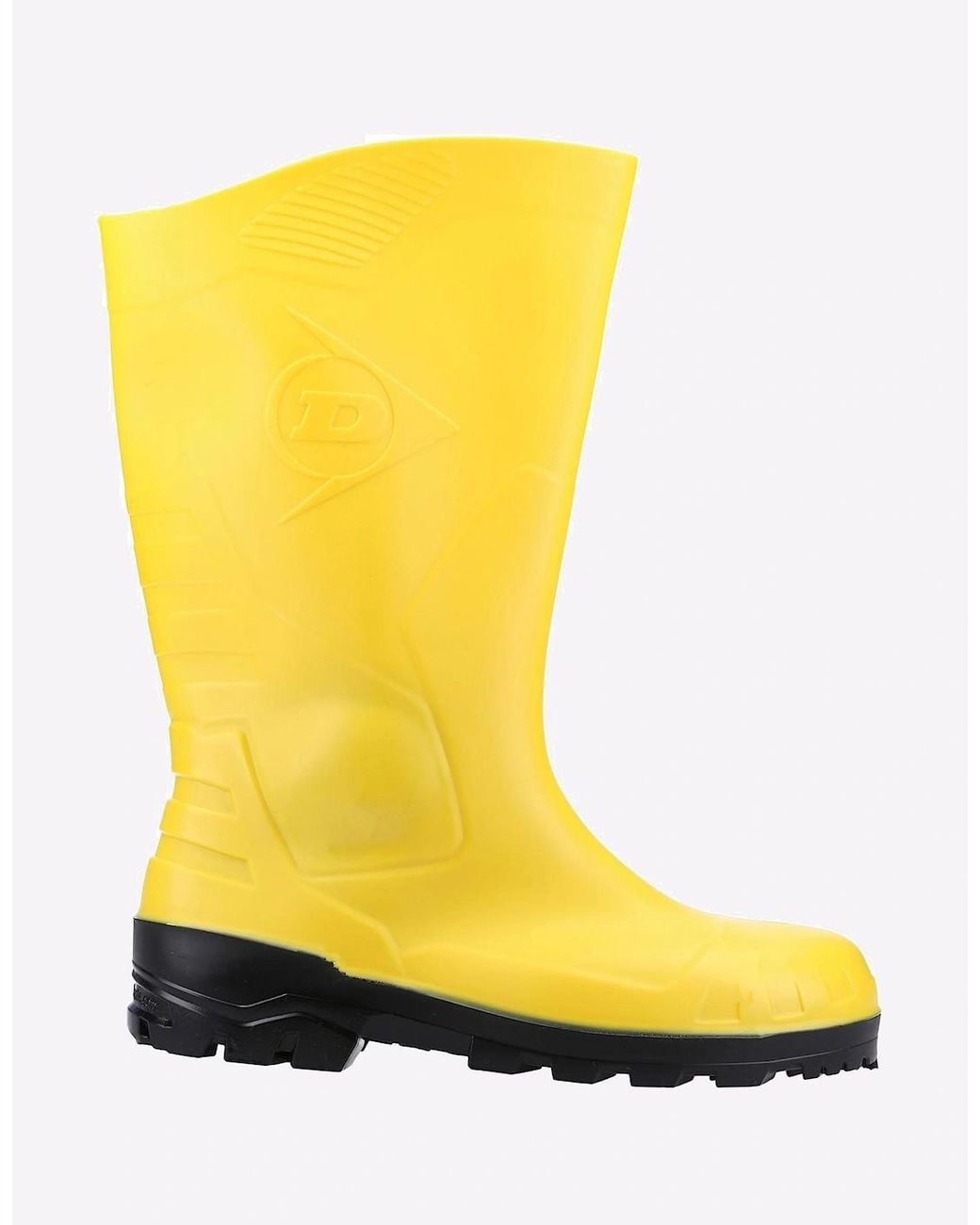 Dunlop Yellow Devon Safety Wellingtons