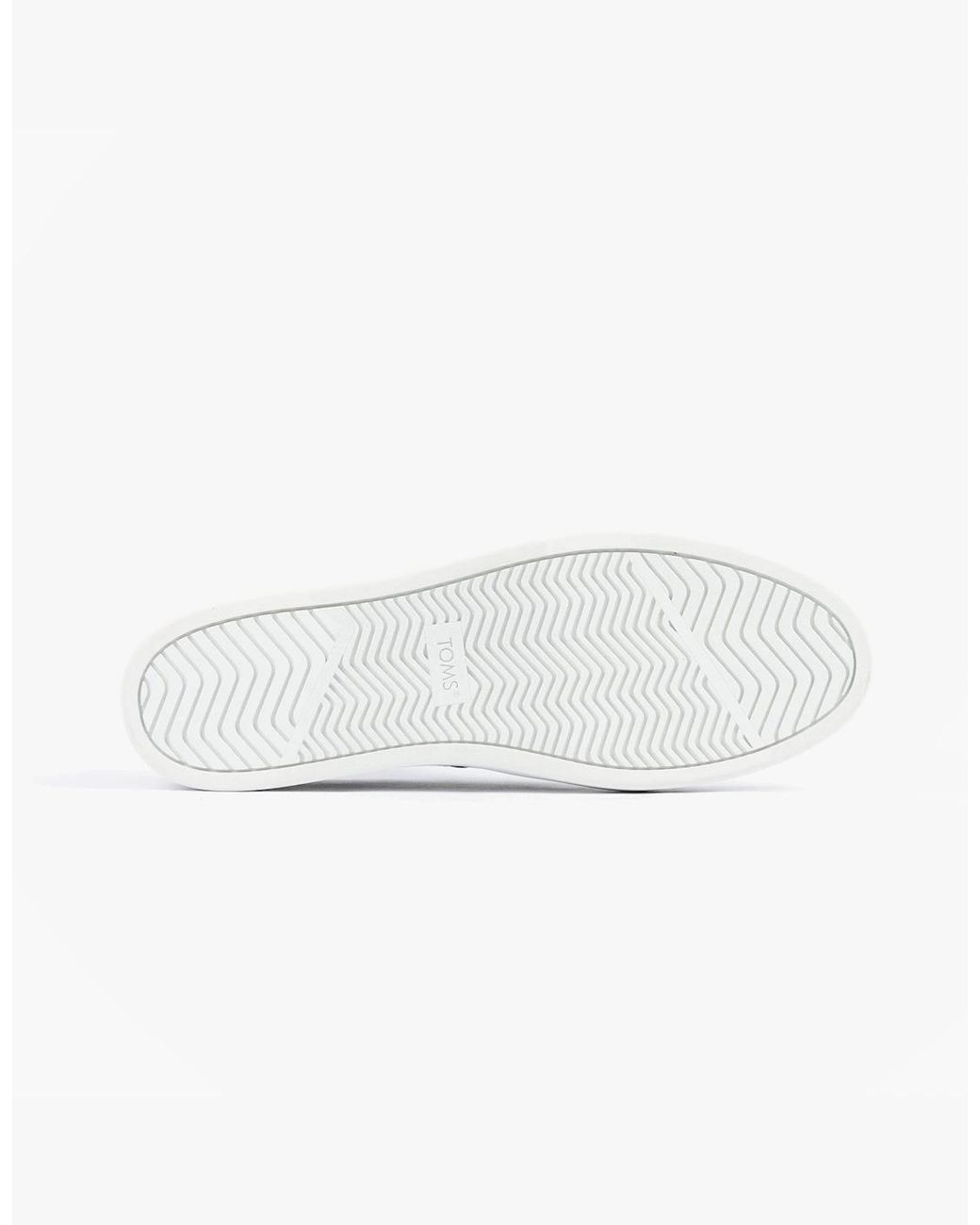 TOMS White Baja 2.0 Canvas Trainers for men