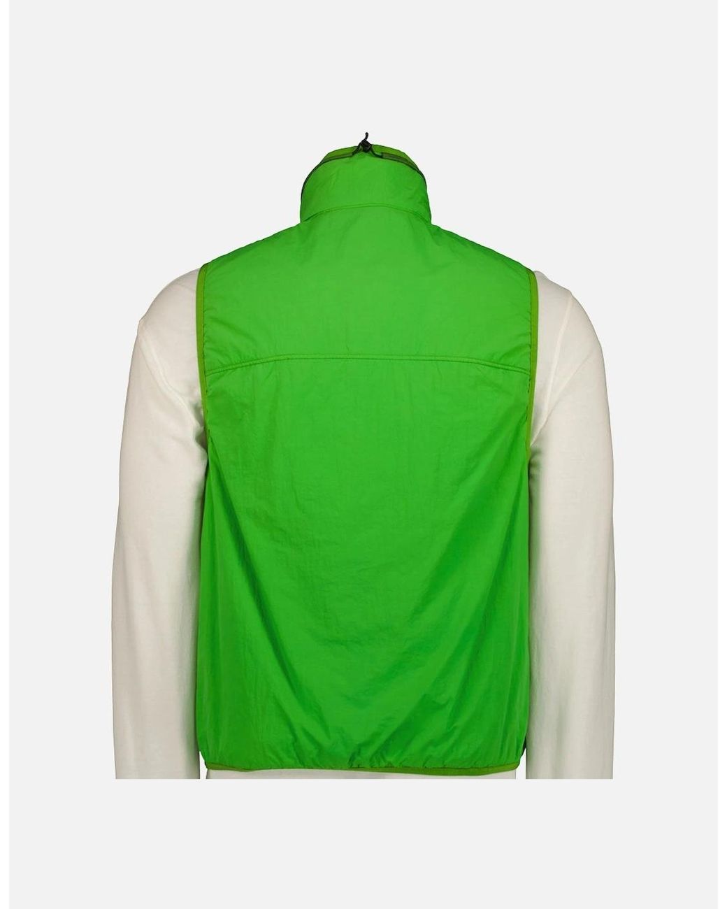 C P Company Green G.D.P. Padded Lens Vest for men
