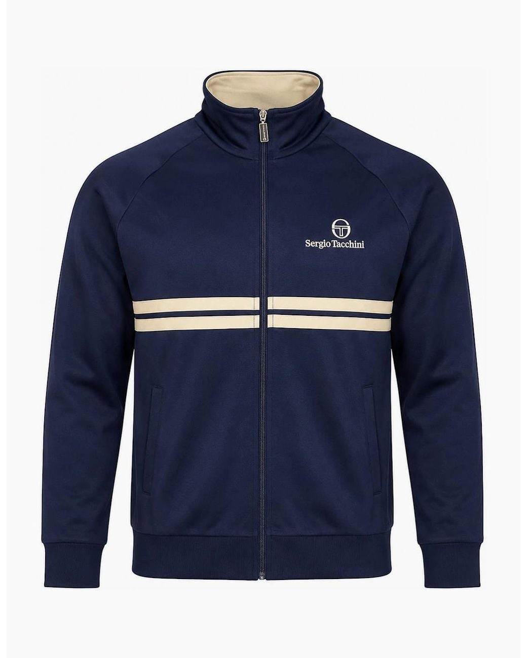 Sergio Tacchini Blue Dallas Track Top Jacket Maritime/Peyote for men