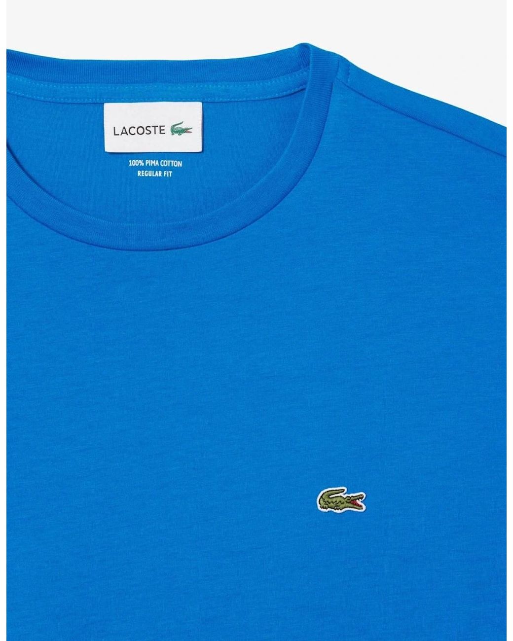 Lacoste Blue Pima T Shirt for men