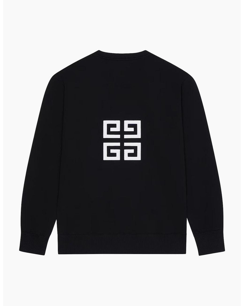 Givenchy Black 4G Slim Fit Sweatshirt for men