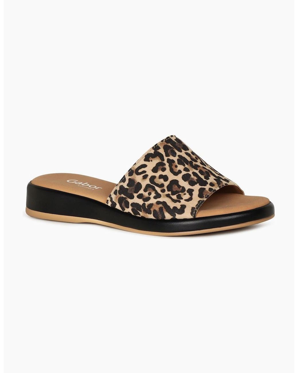 Gabor Brown Oakwood Sandals