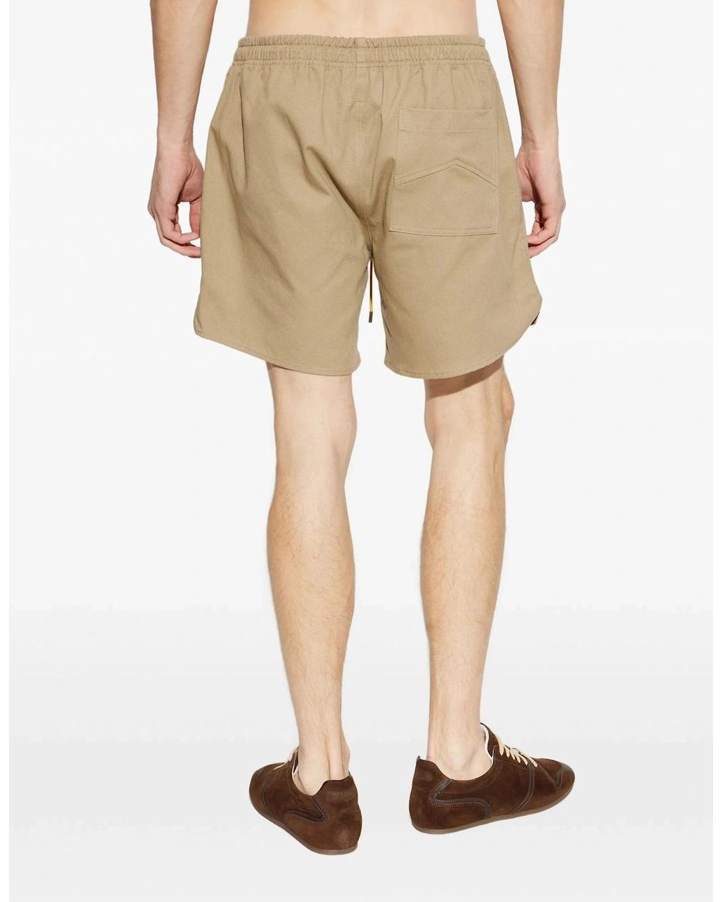 Rhude Natural Moonlight Classic Shorts for men