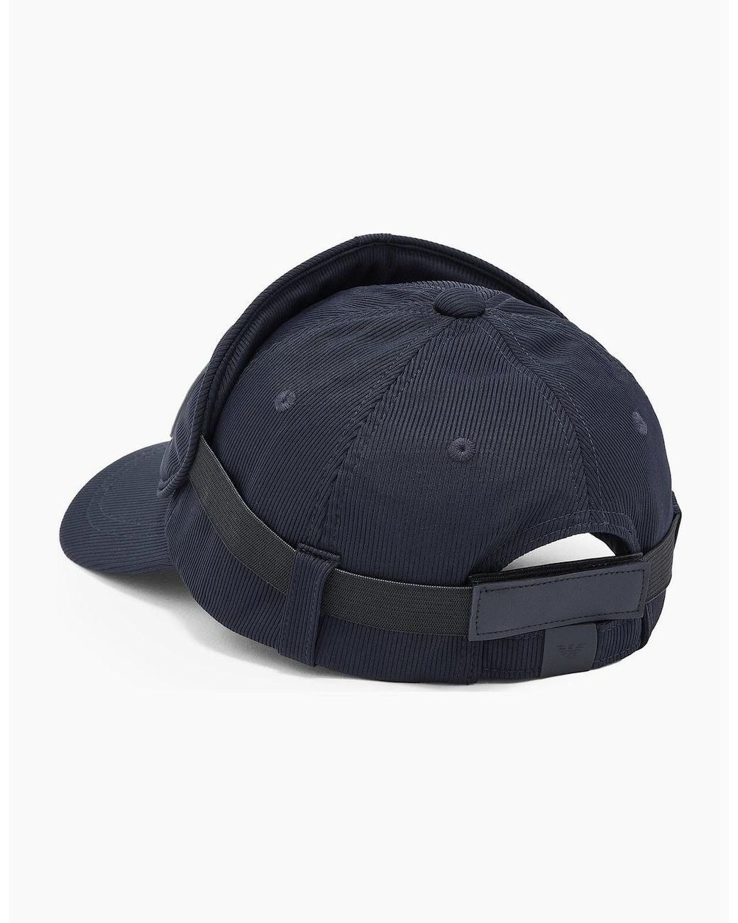 Emporio Armani Blue Patch Logo Cap for men