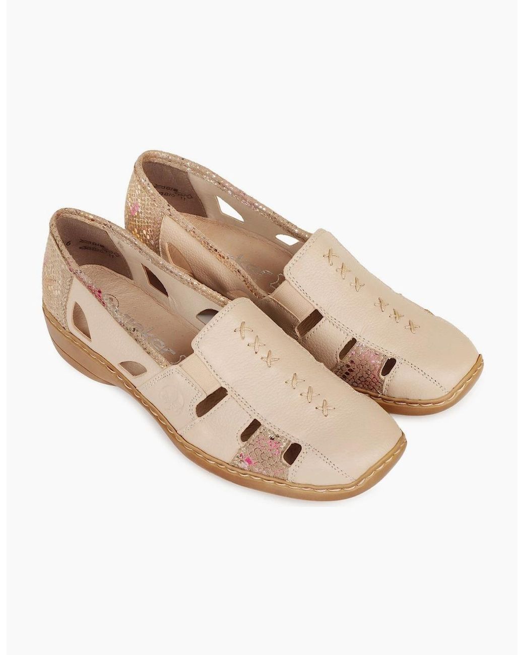 Rieker Natural Denise Shoes