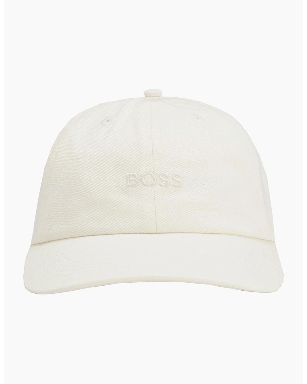 Boss White Boss Connect Cap Open for men