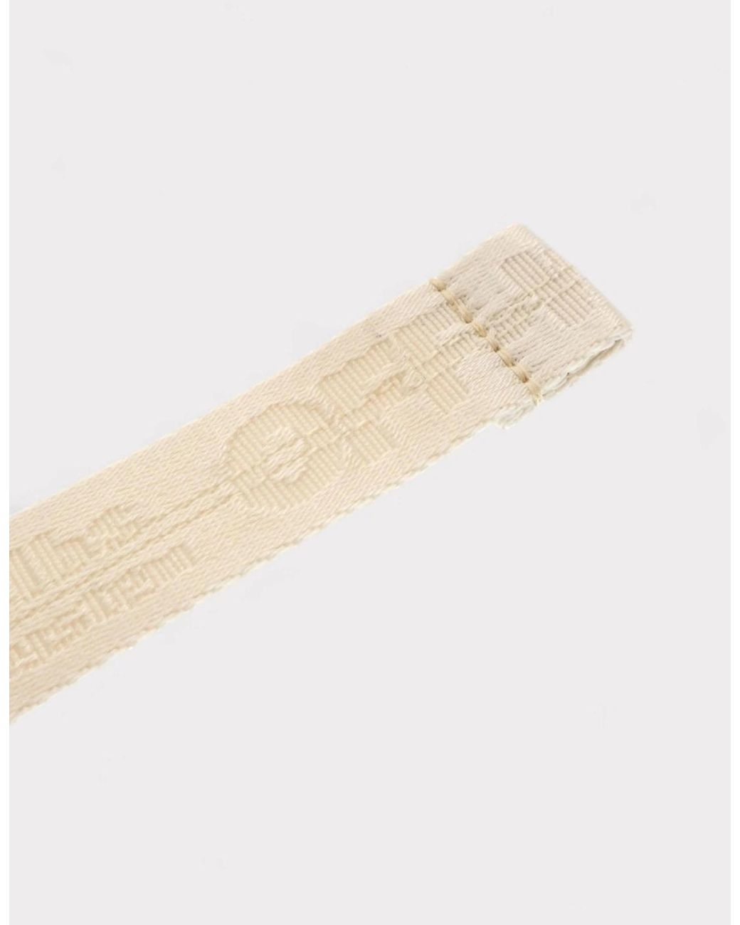 Off-White c/o Virgil Abloh Natural Mini Industrial Belt Off