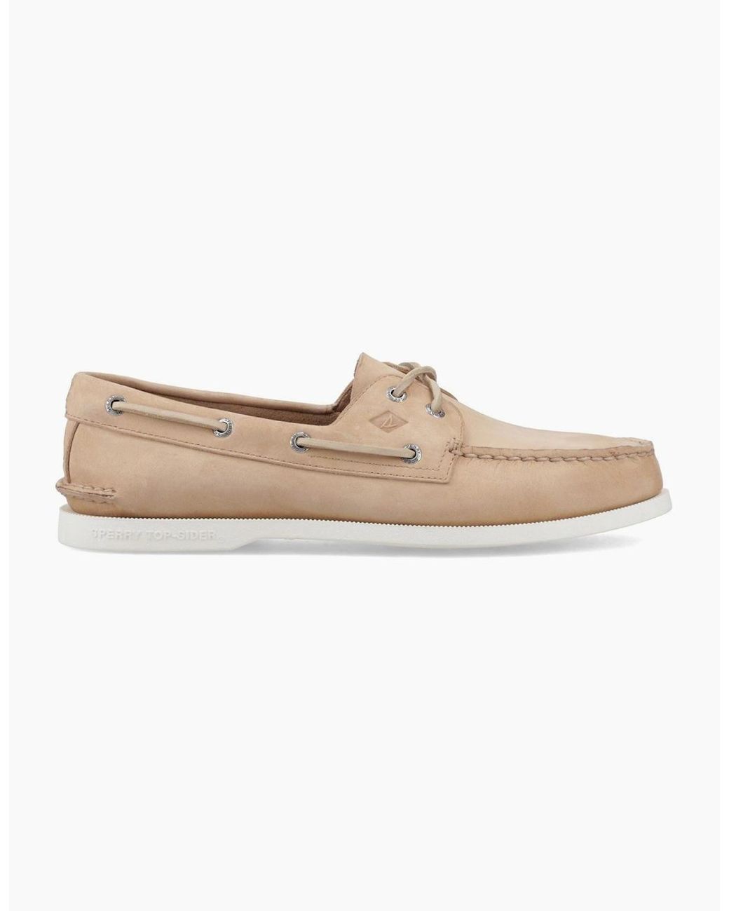 Sperry Top-Sider White Authentic Original 2-Eye Boat Shoes for men