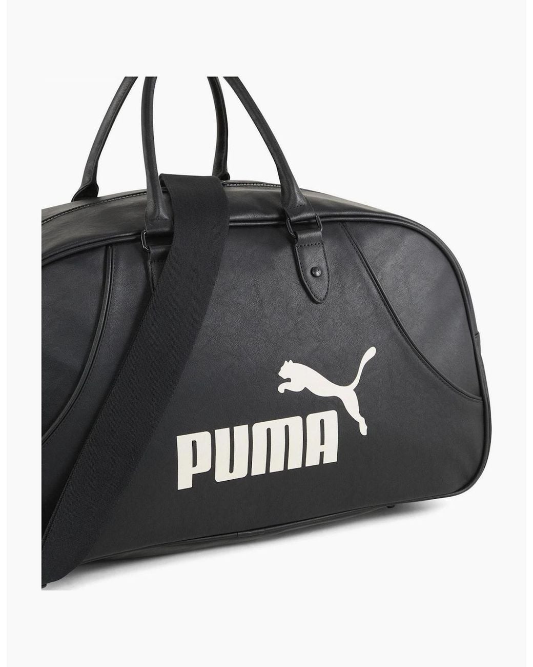 PUMA Black Archive Grip Bag Holdall for men