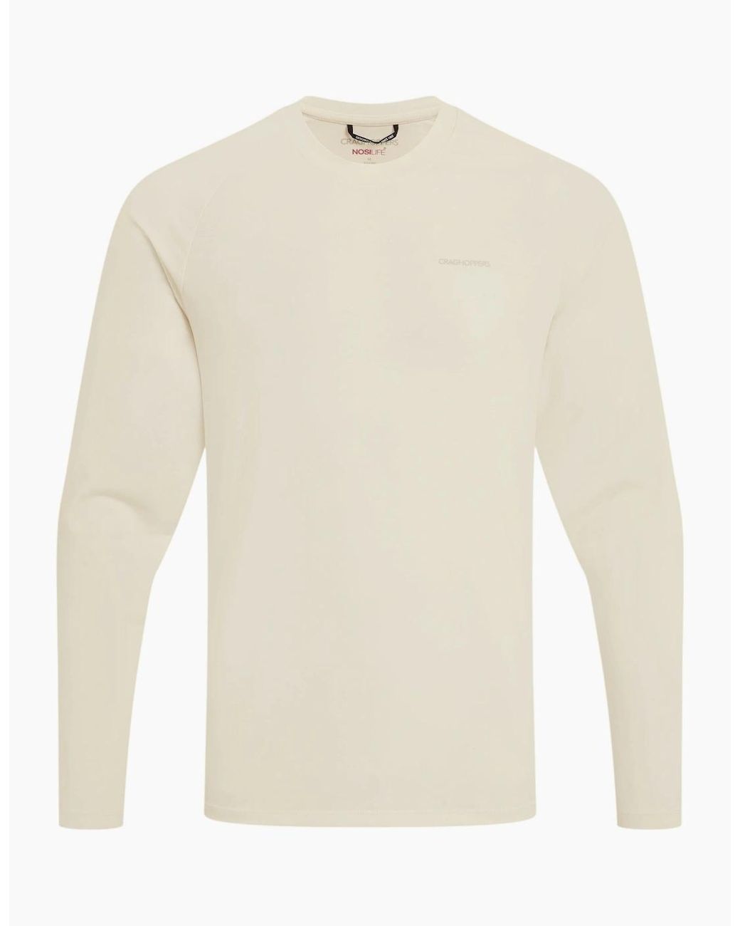 Craghoppers Gray Nour Nosilife Long-Sleeved T-Shirt for men