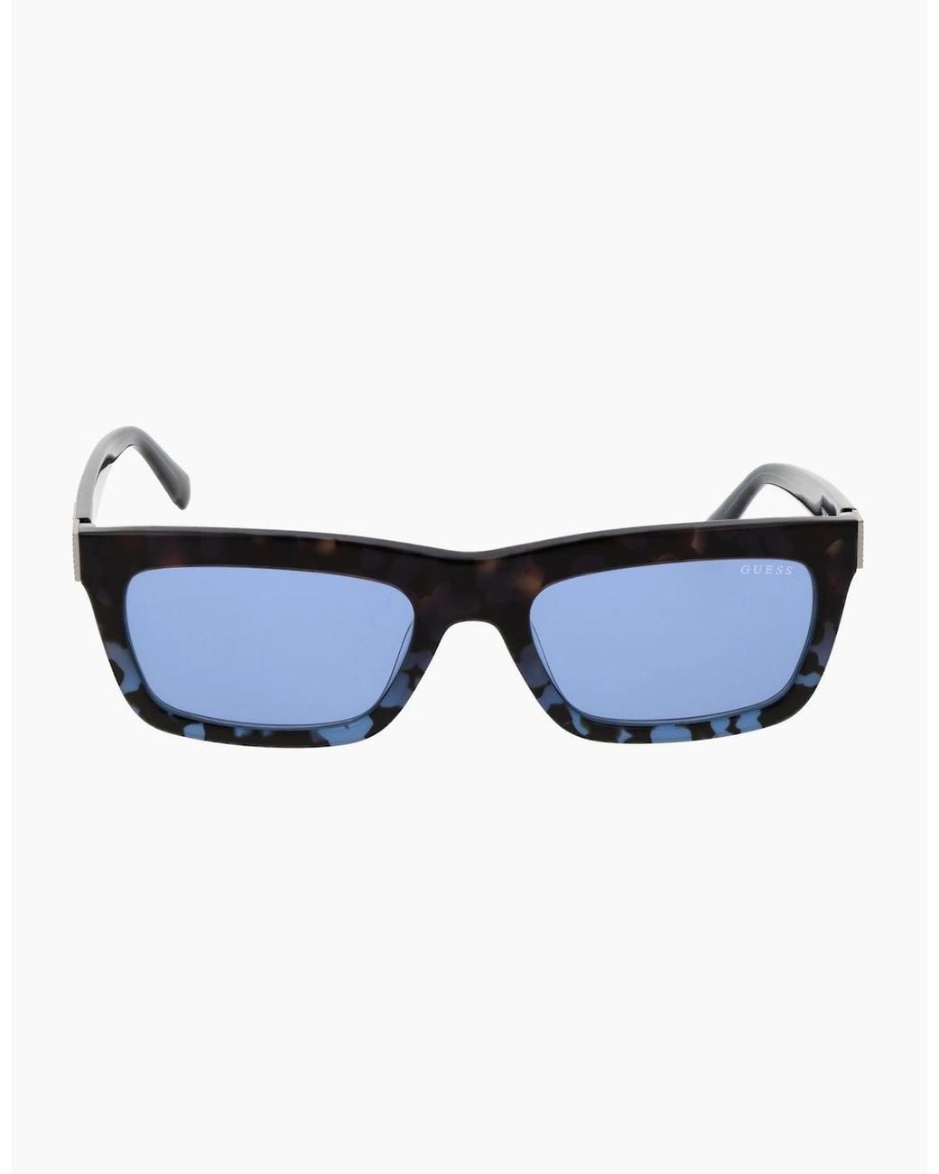 Guess Blue Sunglasses Gu00212 92V 55 for men