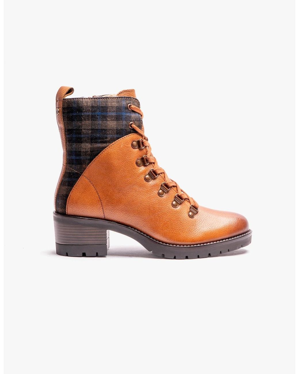 Lotus White Litchfield Ankle Boots Tan