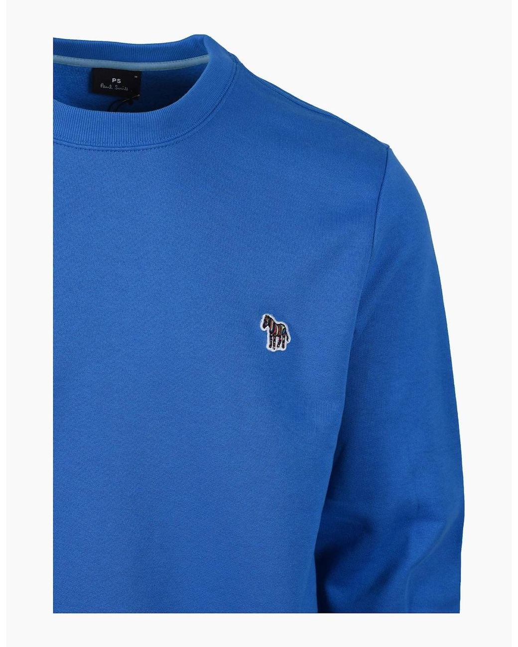 Paul Smith Blue Reg Fit Sweatshirt for men