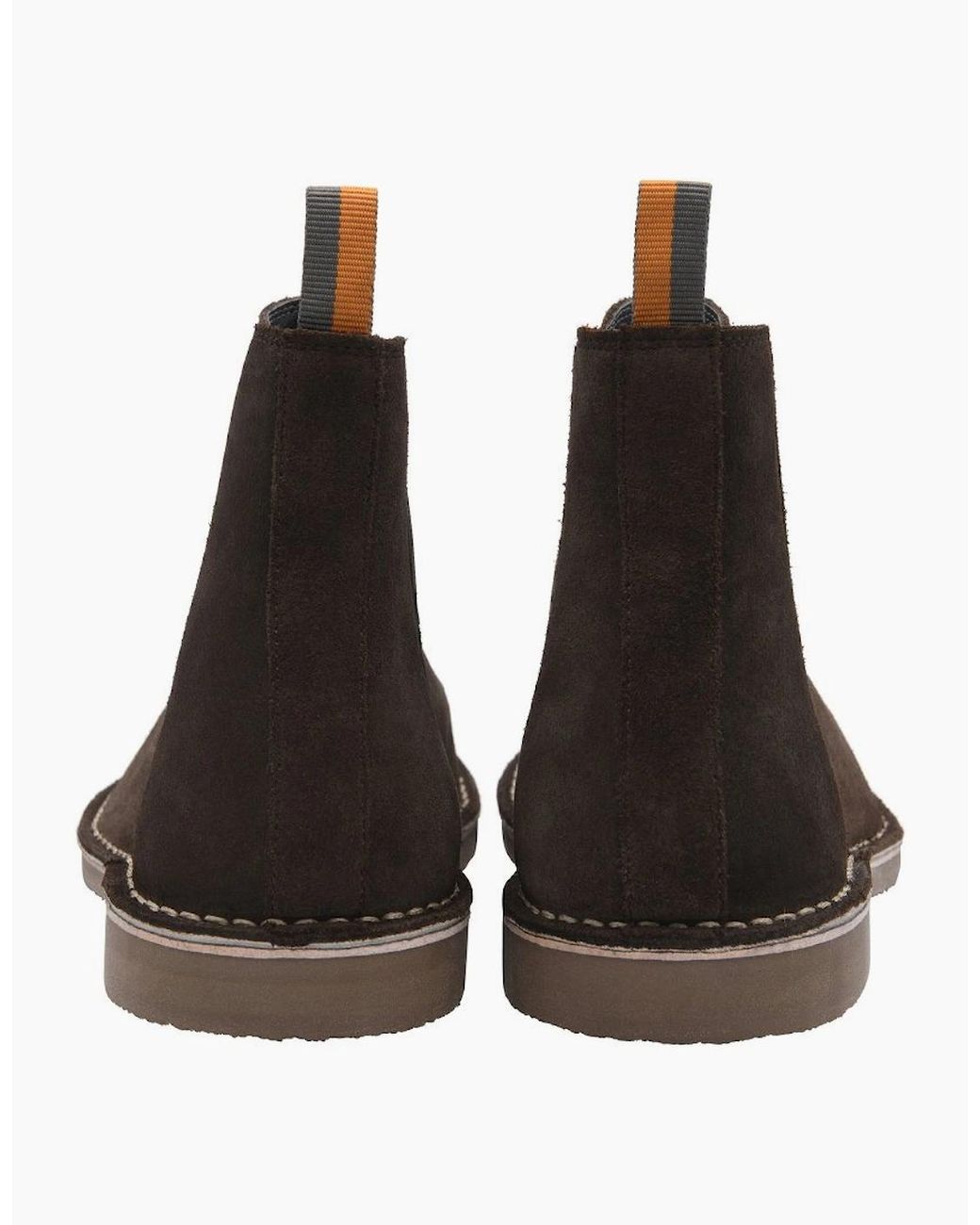 Frank Wright Black Whipp Chelsea Boots for men