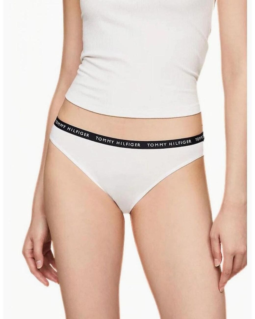 Tommy Hilfiger Blue 3-Pack Logo Waistband Bikini Briefs