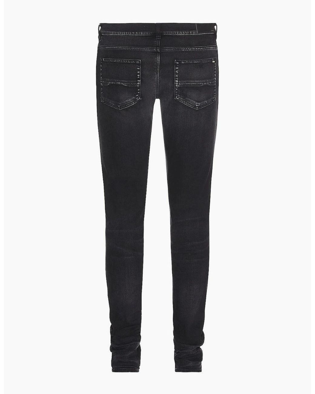 Amiri Black Slim Fit Thrasher Plus Aged Denim Jeans for men