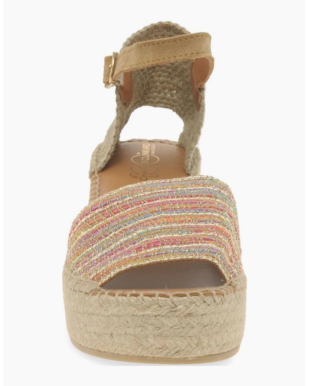 Toni Pons Metallic Ivet Espadrille Wedge Sandals