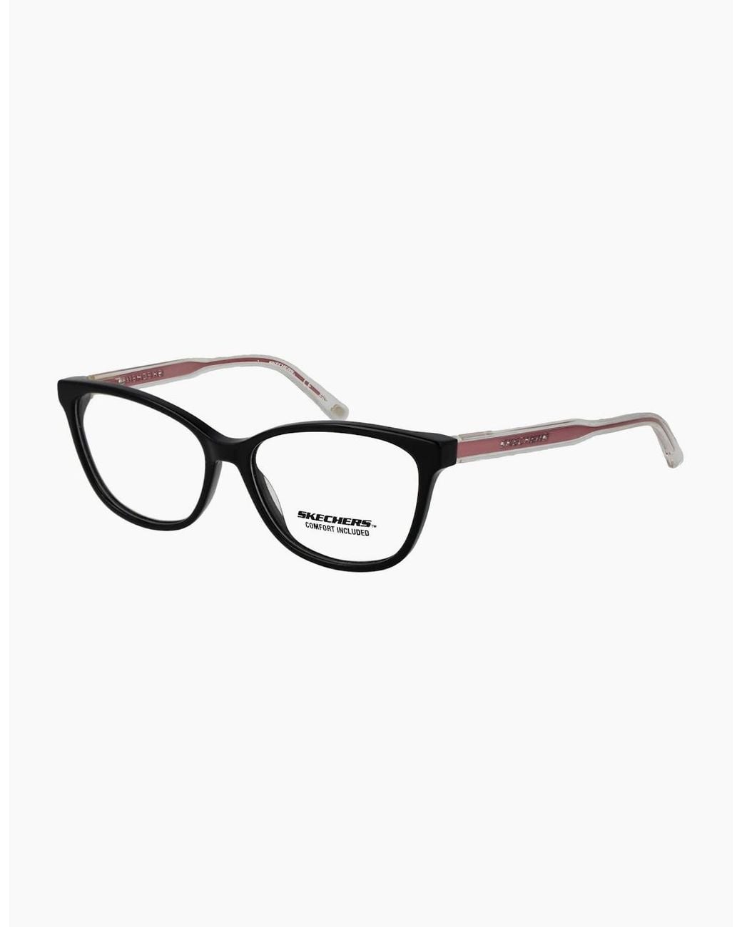 Skechers Black Optical Frame Se2245 001 53