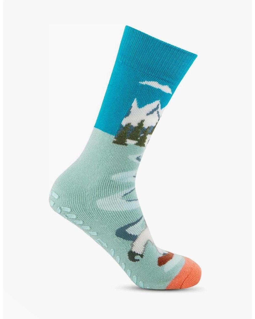 Totes Blue Toasties 3324 Original Slipper Socks Slipper Socks Yeti for men