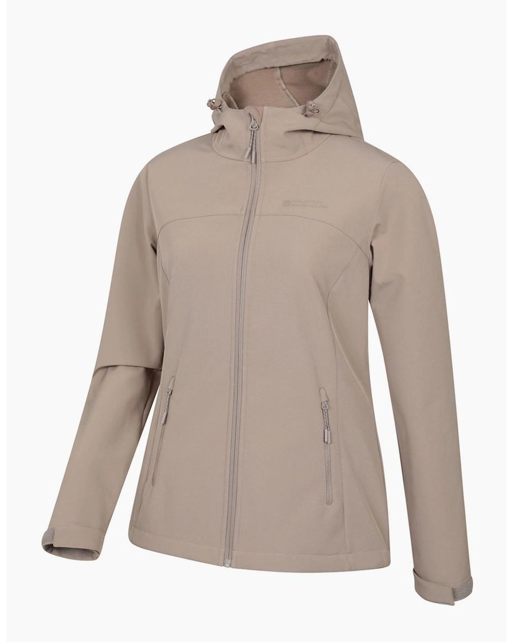 Mountain Warehouse Gray Ladies Exodus Water Resistant Soft Shell Jacket