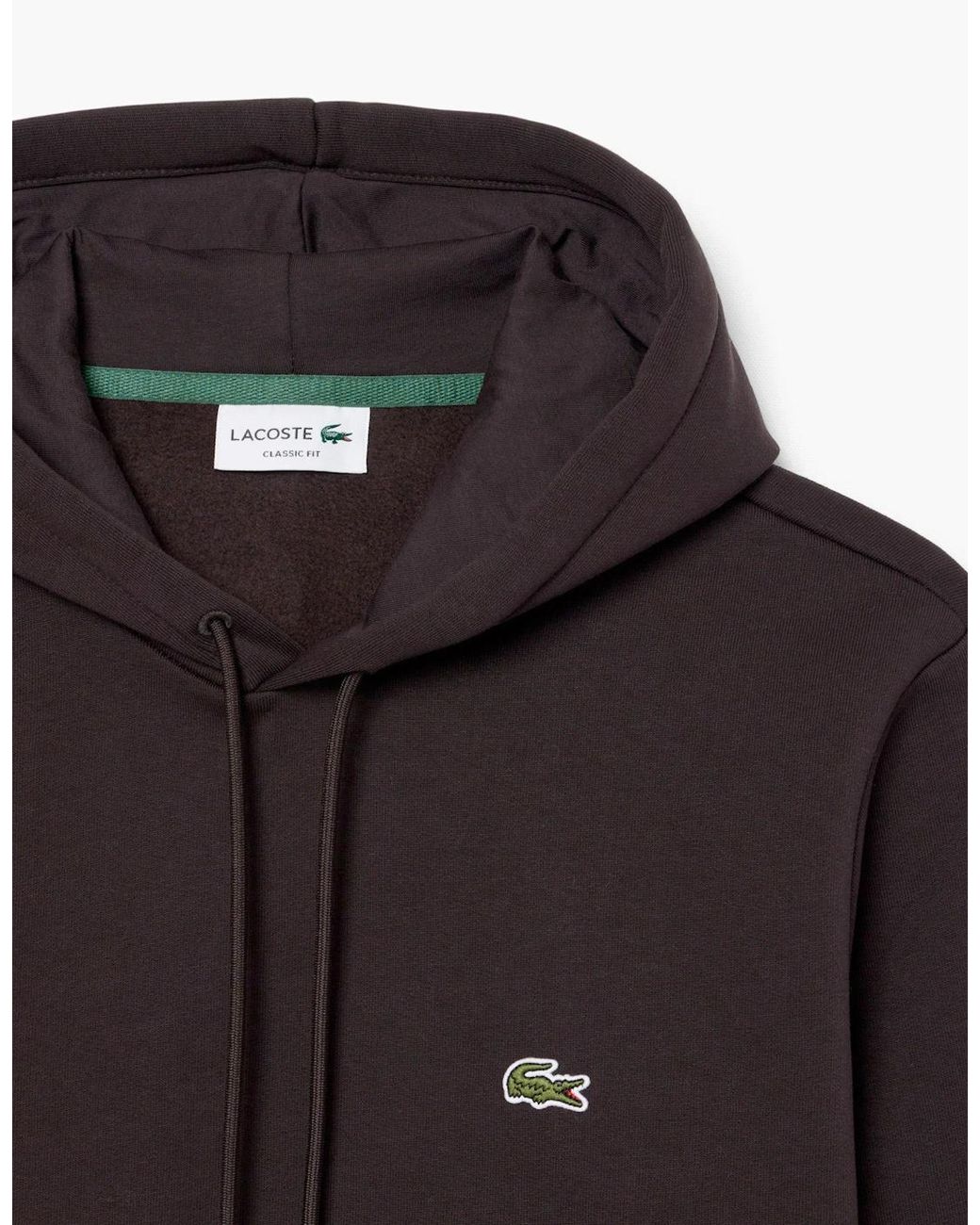 Lacoste Black Sh9623 Overhead Hood