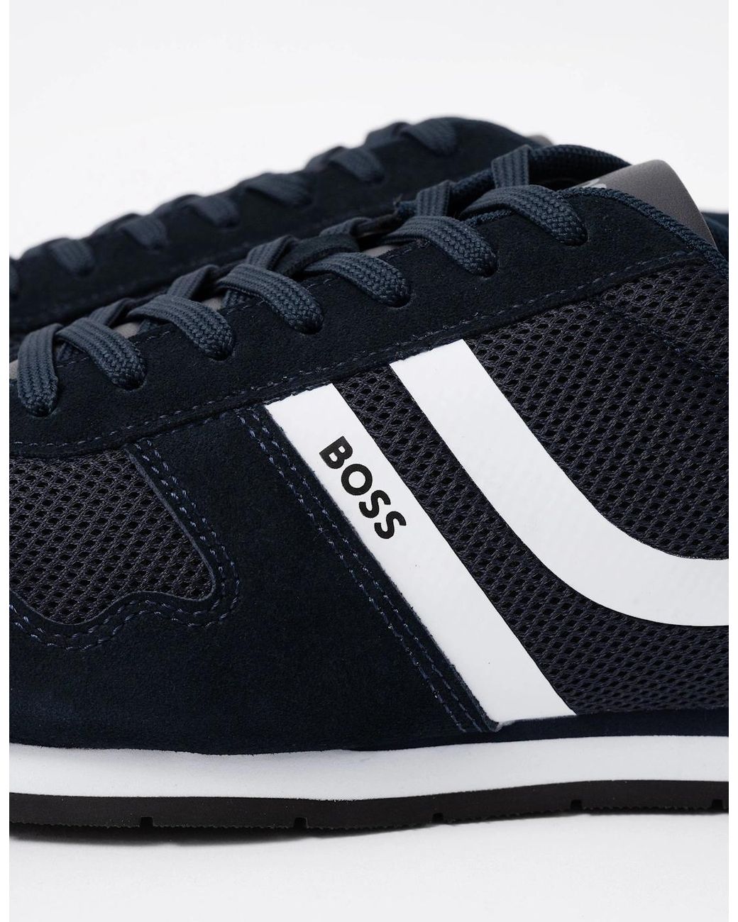 Boss Blue Boss Levon Runn Memi Trainers for men