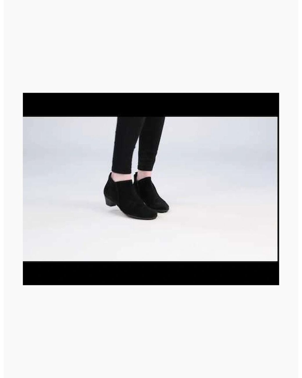 Gabor Black Trudy Ankle Boots
